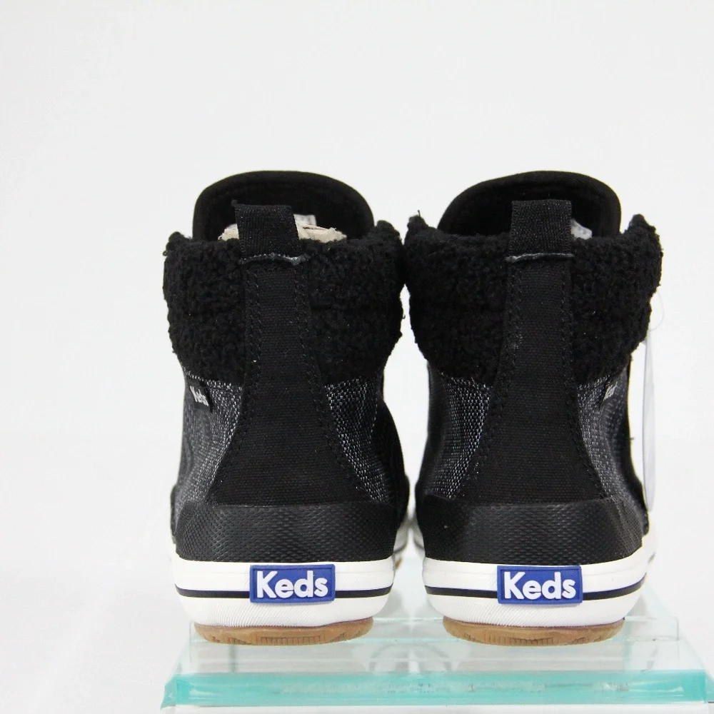 Keds Scout Sneaker Boots NEW Women Casual Bootie sz 6.5 High Top Shoes Faux fur